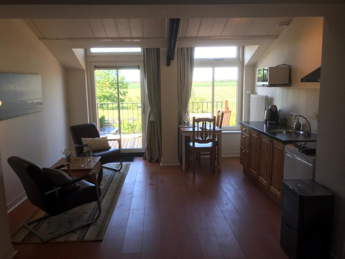 In De Gele Hoed Mooie Appartementen Met Fantastisch Uitzicht 존느메어 외부 사진